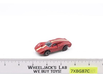 Ford Mark IV Red Enamel Hot Wheels 1968 1969 Mattel Vintage Redline RL