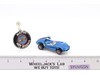 Turbofire Blue 1968 1969 Redline Hot Wheels Mattel Vintage RL w/ Button