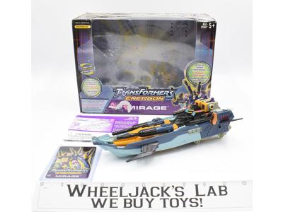 Mirage Mega 100% Complete MIB 2003 Energon Transformers Hasbro Action Figure