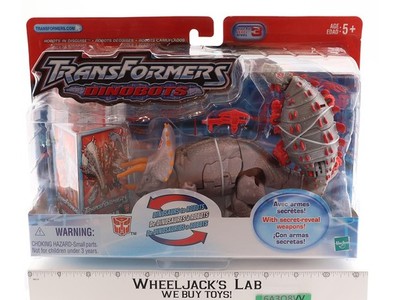 Triceradon & Slapper Transformers Armada Dinobots 2002 Hasbro NEW SEALED