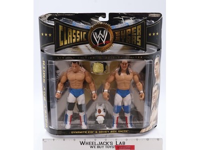 Dynamite Kid & Davey Boy Smith Classic Super Stars Limited Edition Jakks MOSC