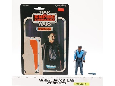 Lando Calrissian 100% Complete 31 Back-B Star Wars ESB 1980 Kenner NO REPRO
