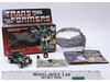 Hound Circle Stamp COMPLETE W/BOX & INSERT 1984 Vintage Hasbro G1 Transformers