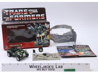 Hound Circle Stamp COMPLETE W/BOX & INSERT 1984 Vintage Hasbro G1 Transformers