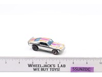 Ford Mustang Stocker 450 HP Chrome Hot Wheels 1974 1976 Mattel Vintage Redline