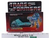 Kup 100% Complete W/BOX & INSERT 1986 Vintage G1 Transformers Figure NM