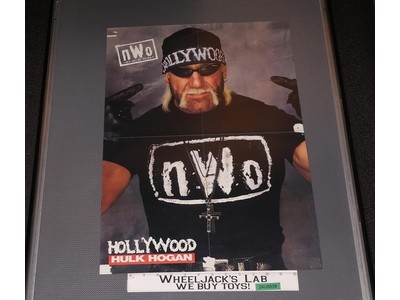 Hulk Hogan NWO & Sting WWF Wrestling 1992 Double Sided Poster 23x16