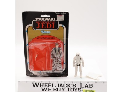 Han Solo Trench Coat + Hoth Stormtrooper Star Wars ROTJ 1983 Kenner 2-PK Figures
