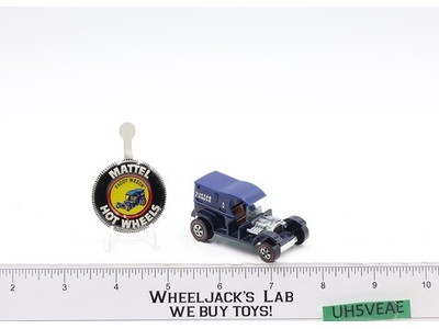 Paddy Wagon Dark Blue 1969 1970 Hot Wheels Redline Mattel Vtg RL w/ Button NM