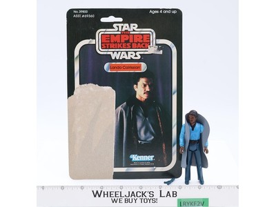 Lando Calrissian 100% Complete 41 Back-D Star Wars ESB 1980 Kenner Figure
