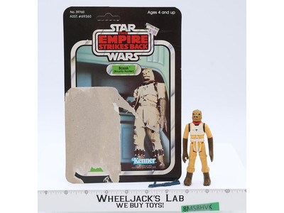 Bossk 100% Complete 41 Back-D Star Wars ESB 1980 Kenner Action Figure NO REPRO