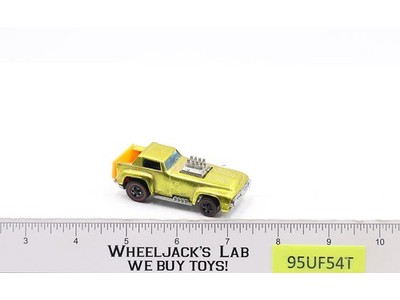Short Order YELLOW 1970 1971 Redline Hot Wheels Mattel Vintage RL