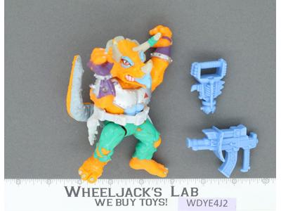 Triceraton 100% Complete Teenage Mutant Ninja Turtle TMNT Playmates 1990 Vintage