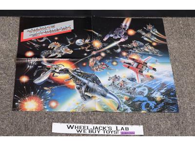 The Transformers More Than Meets the Eye 1985 Hasbro 22in x 17in Poster