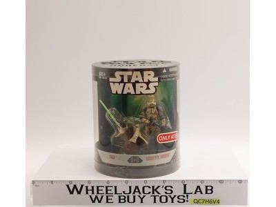 Yoda & Kashyyyk Trooper Star Wars Order 66 2006 Hasbro Action Figure NEW SEALED