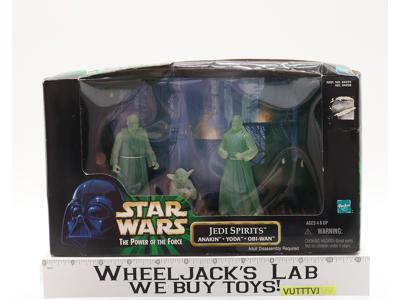 Jedi Spirits Star Wars Power of the Force 1998 Hasbro Action Figure NEW SEALED