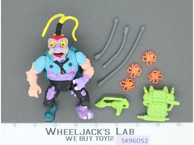 Scumbug 100% Complete Teenage Mutant Ninja Turtle TMNT 1990 Playmates Vintage