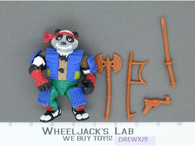 Panda Khan 100% Complete Teenage Mutant Ninja Turtles TMNT 1990 Playmates