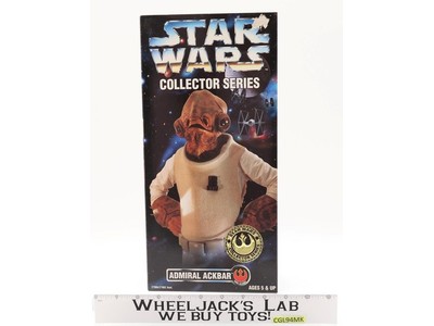 Admiral Ackbar Collector Series Star Wars 1997 Kenner 12" Figure NEW SEALED