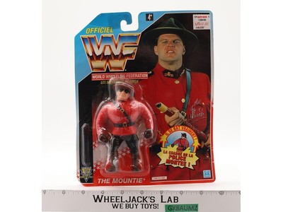 The Mountie Mash WWF Wrestling 1992 Hasbro Action Figure NEW MOSC SEALED