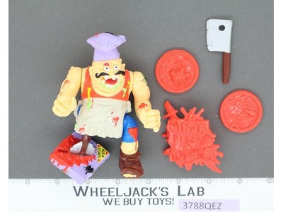 Pizzaface 100% Complete Teenage Mutant Ninja Turtles 1990 Vintage Playmates