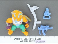 Triceraton 100% Complete Teenage Mutant Ninja Turtle TMNT Playmates 1990 Vintage