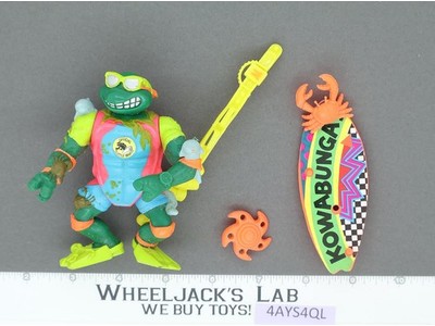 Sewer Surfer Mike 100% Complete Teenage Mutant Ninja Turtles TMNT1990 Playmates