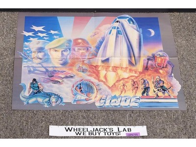 G.I. Joe A Real American Hero Magazine/Poster 1987 ARAH 4x10 inches