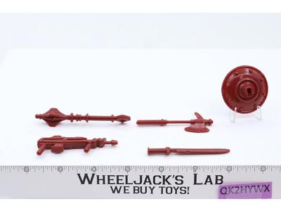 Lot of Man-E-Faces Accessories MOTU Masters of the Universe He-Man