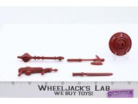Lot of Man-E-Faces Accessories MOTU Masters of the Universe He-Man