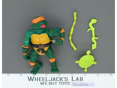 Rock N Roll Michaelangelo 100% Complete Teenage Mutant Ninja Turtles 1989 Action