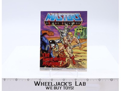 The Warrior Machine Mini Comic He-Man Masters of the Universe MOTU