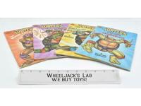 Lof of 4 Books and 1989 Poster TMNT Teenage Mutant Ninja Turtle Mirage