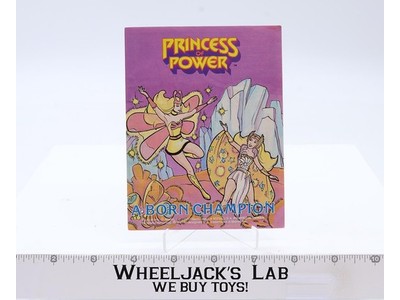 A Born Champion Power Of Princess Mattel 1985 Mini Comic He-Man She Ra