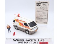 Slingshot W/Ace Riker 100% Complete W/MANUAL 1985 MASK M.A.S.K. Kenner Figure