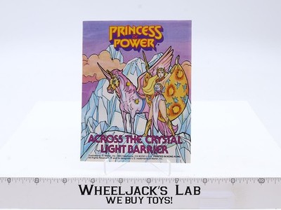 Across the Crystal Light Barrier Mini Comic Book Princess of Power She-Ra 1984