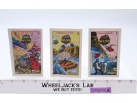 M.A.S.K Lot of 3 Mini Comic Books Issue #1 # 2 #3 Vintage 1985 Kenner