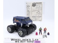 Volcano W/Trakker & LaFleur MASK M.A.S.K. 100% Complete 1986 Kenner Vehicle