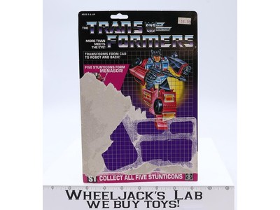 Dead End Cardback 1986 Vintage Hasbro G1 Transformers Action Figure
