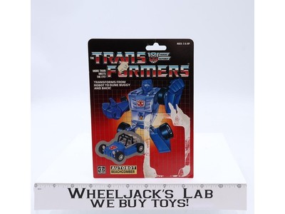 Beachcomber Cardback 1985 Vintage Hasbro G1 Transformers Action Figure