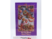Madballs Full Lineup Go for Gross & Have a Ball 1986 11×17 Poster RARE