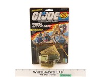 Pom-Pom Gun Motorized Cobra Action Pack GI Joe 1987 Hasbro NEW MOSC SEALED
