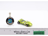 Twinmill Lime Antifreeze 1968 1969 Redline Hot Wheels Mattel Vtg RL w/Button