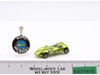 Twinmill Lime Antifreeze 1968 1969 Redline Hot Wheels Mattel Vtg RL w/Button