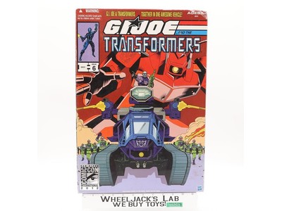 GI Joe and the Transformers Shockwave HISS Tank 2012 SDCC Destro Cobra BAT NEW