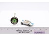 Jack Rabbit Special White Enamel Hot Wheels 1969 1970 Mattel Redline w/ BUTTON