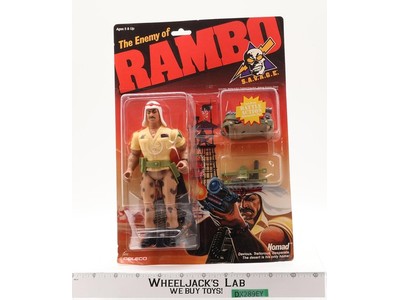 Nomad The Enemy of Rambo SAVAGE 1985 Coleco Vintage Action Figure NEW SEALED