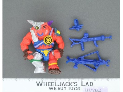 Groundchuck 100% Complete Teenage Mutant Ninja Turtles 1991 Playmates Vintage
