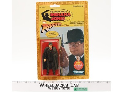 Toht Indiana Jones ROTLA 1982 Kenner Vintage Action Figure NEW MOSC SEALED