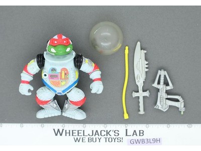 Space Cadet Raph 100% Complete Teenage Mutant Ninja Turtles TMNT 1990 Playmates